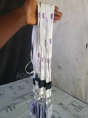 Custom Made Lanyard (Rope) With Plastic ID Card Printing