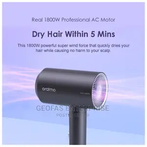 Oraimo 1800 3 Heart Modes Smart Hair Dryer