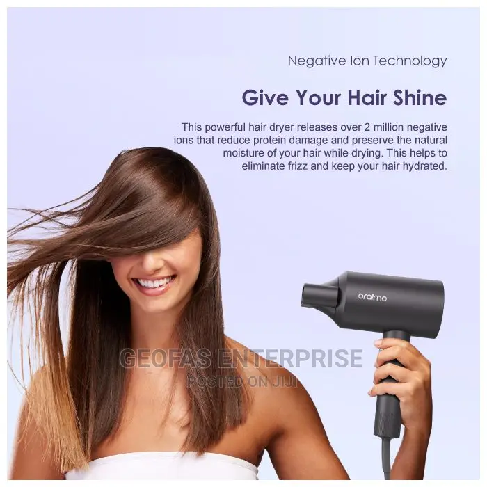 Oraimo 1800 3 Heart Modes Smart Hair Dryer