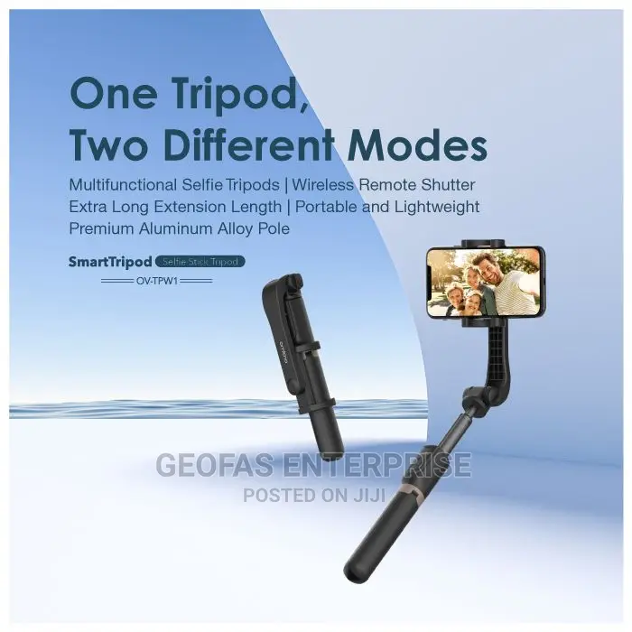 Oraimo Bluetooth Selfie Stick Smart Tripod