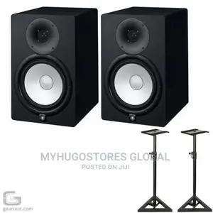 Yamaha Pair of Hs5 Studio Monitor With Two Adjustable Monito