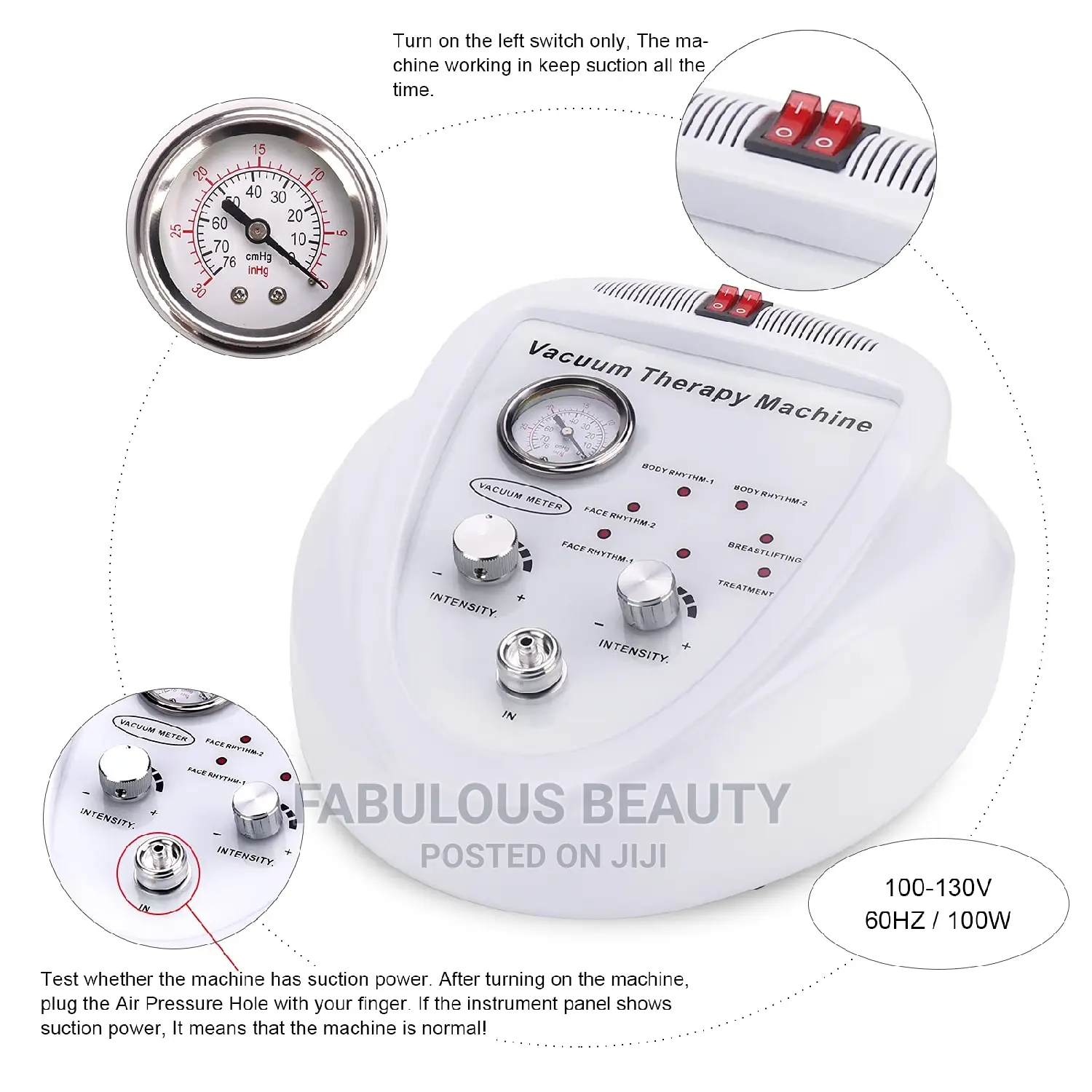 Vacuum Therapy Machine, Multifunctional Cupping,