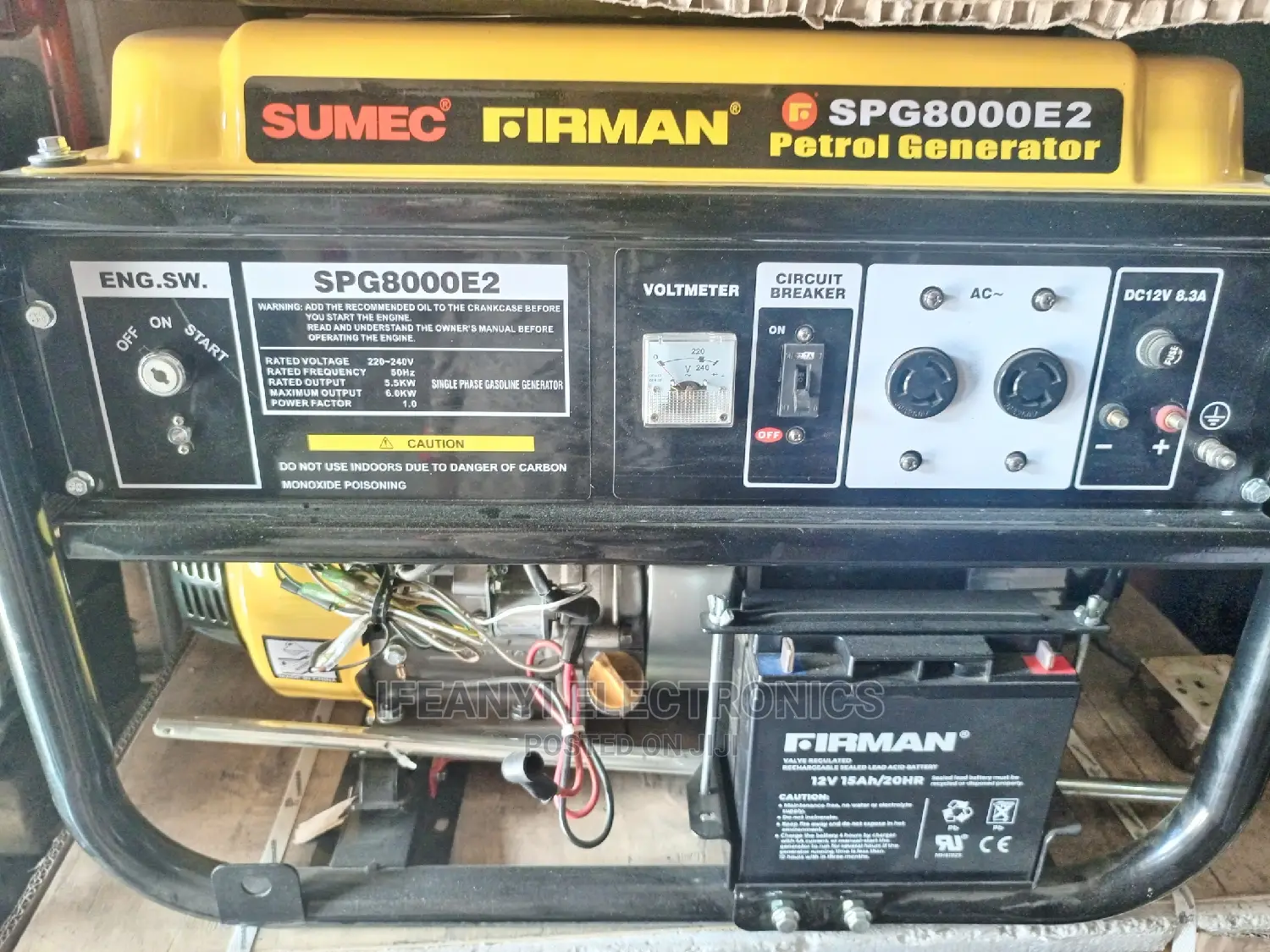 Sumec Firman SPG 8000e2