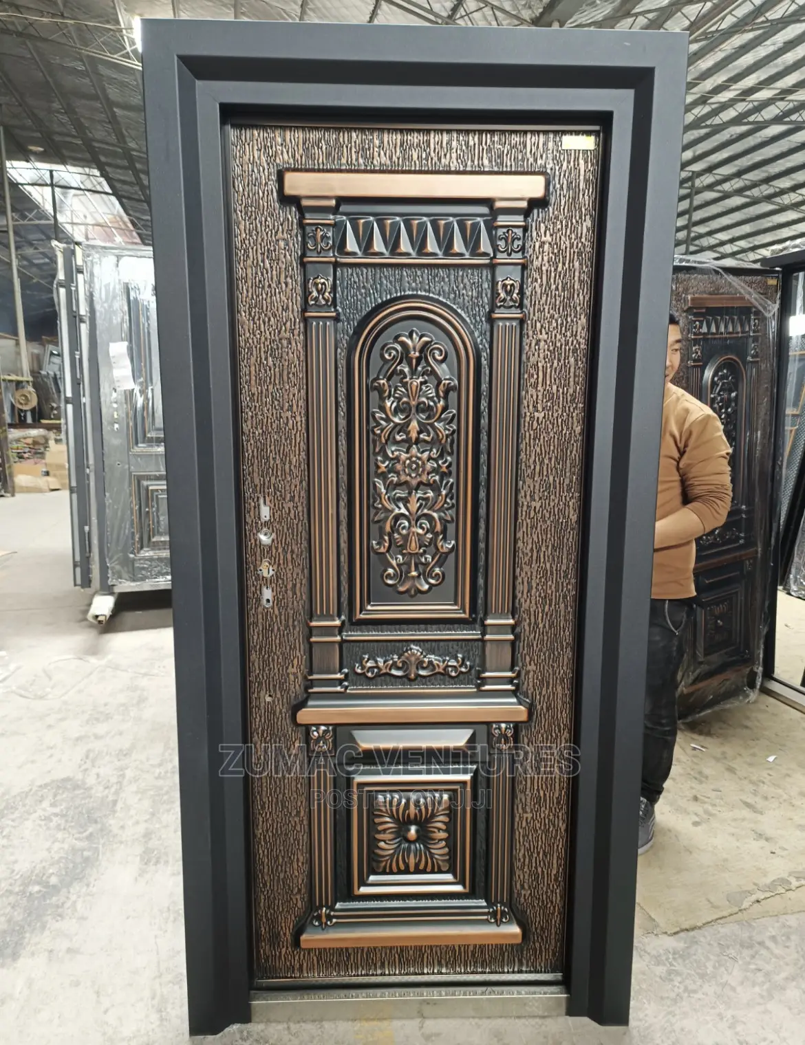 3ft Cast Aluminum German Door