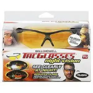 Bell Howell Tac Glasses Night Vision Driving Glasses