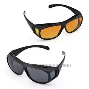 HD Vision Day Night Wrap Arounds Glasses