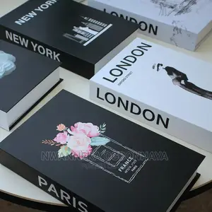 Faux Book Decor