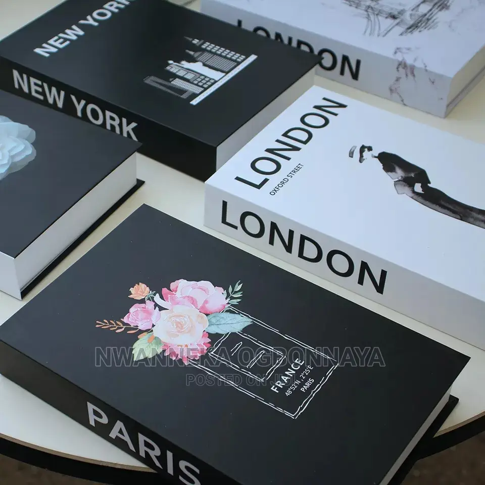 Faux Book Decor