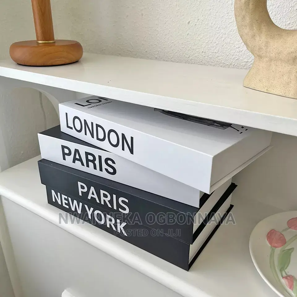 Faux Book Decor