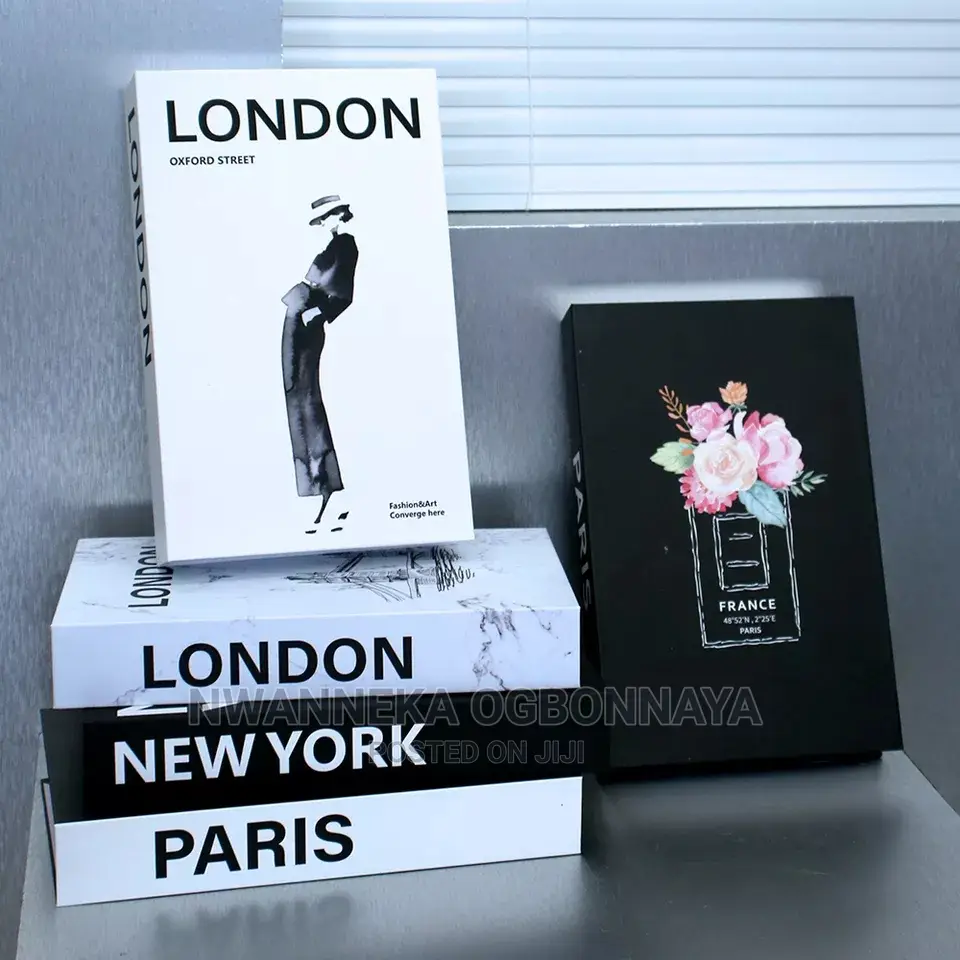 Faux Book Decor