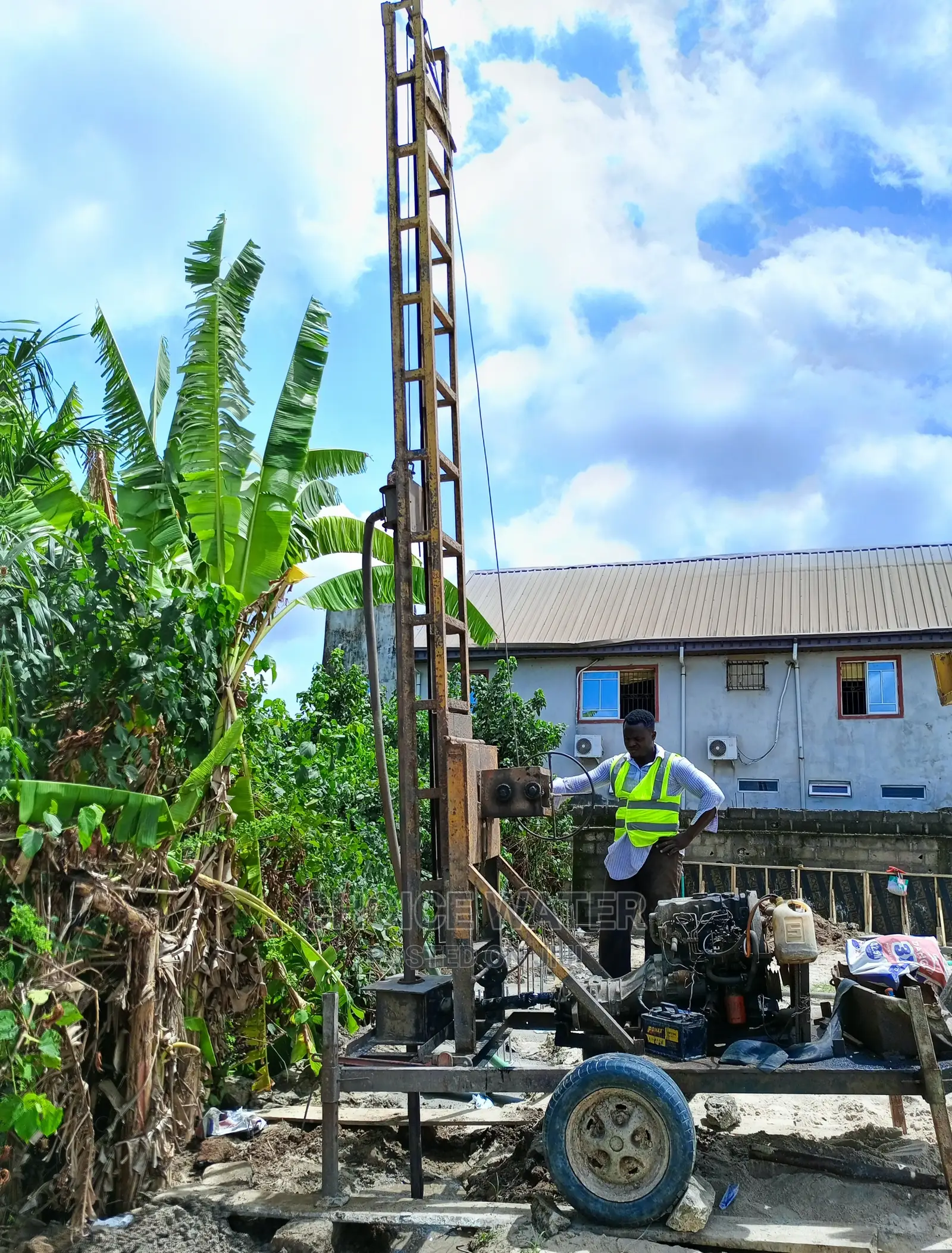 Drilling Work, Pilling, Borehole