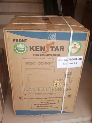 Heavy Duty Kenstar 60*60 Standing 4 Gas Burner+Oven