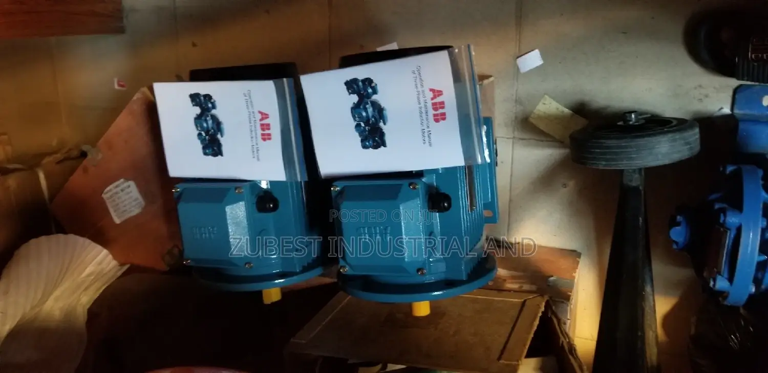 Abb Electric Motor 5hp Flange