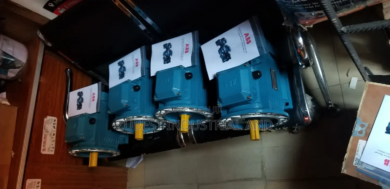 Abb Electric Motor 5hp Flange