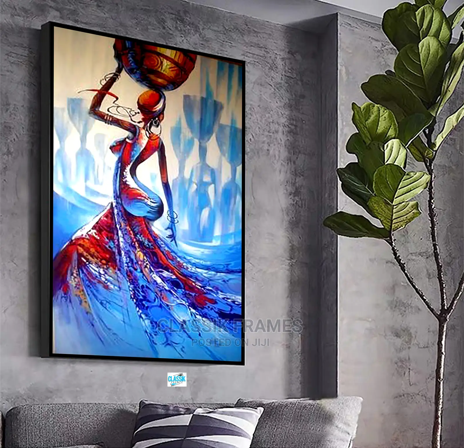 Abstract Hd Framed Picture Painting Wall Frame