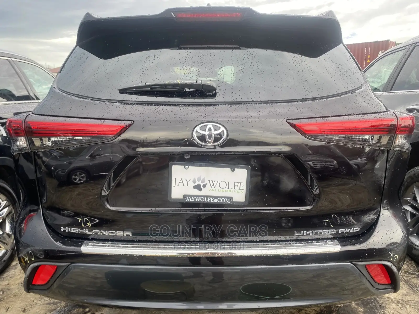 Toyota Highlander Limited 2021 Black