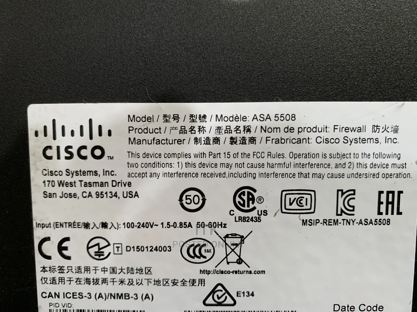 Cisco ASA Firewall With Firepower
