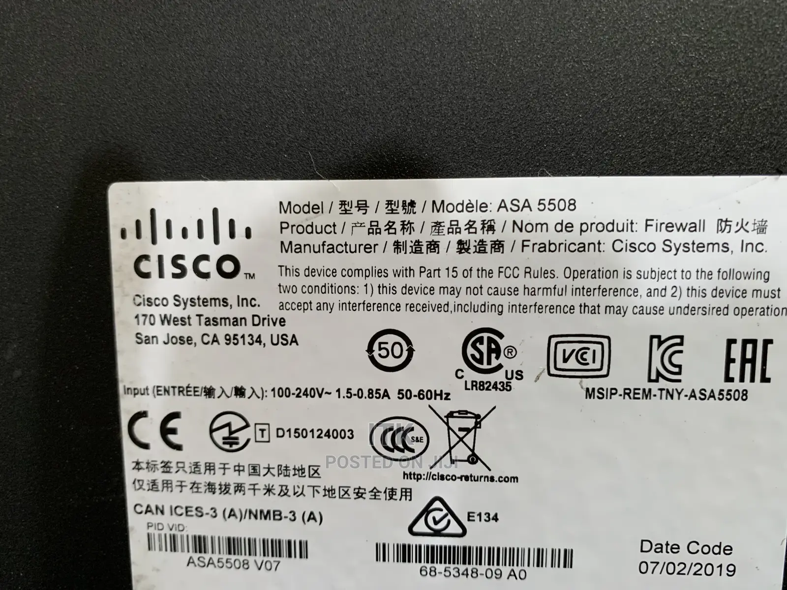 Cisco ASA Firewall With Firepower