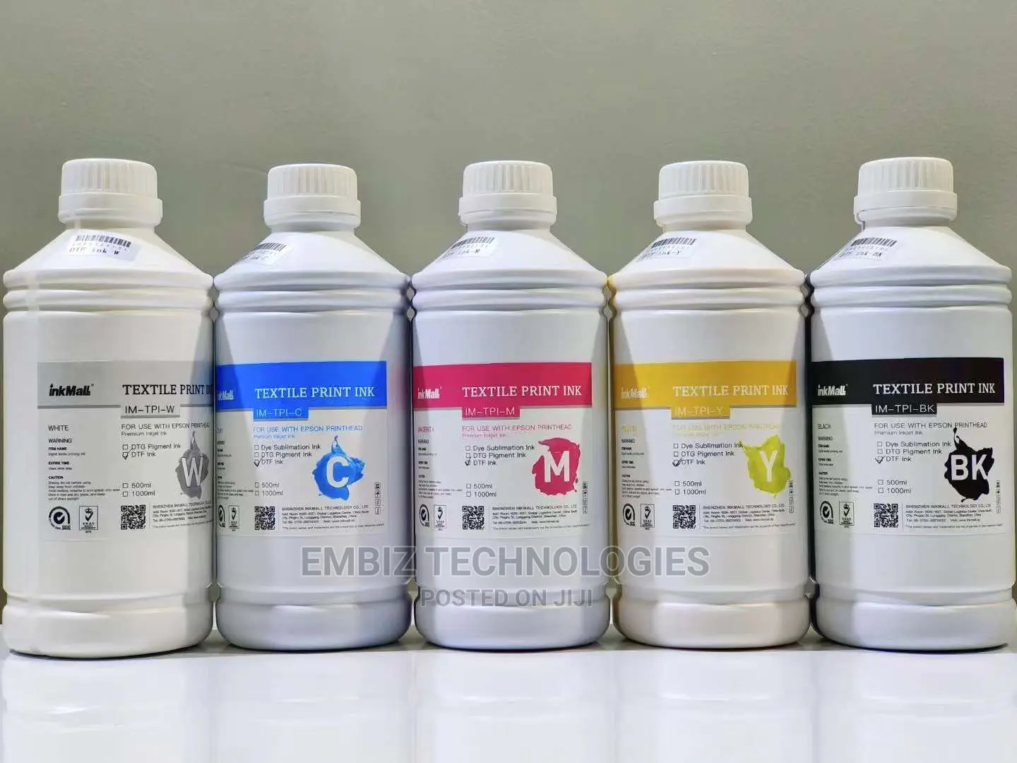 DTF Inks 1000ml