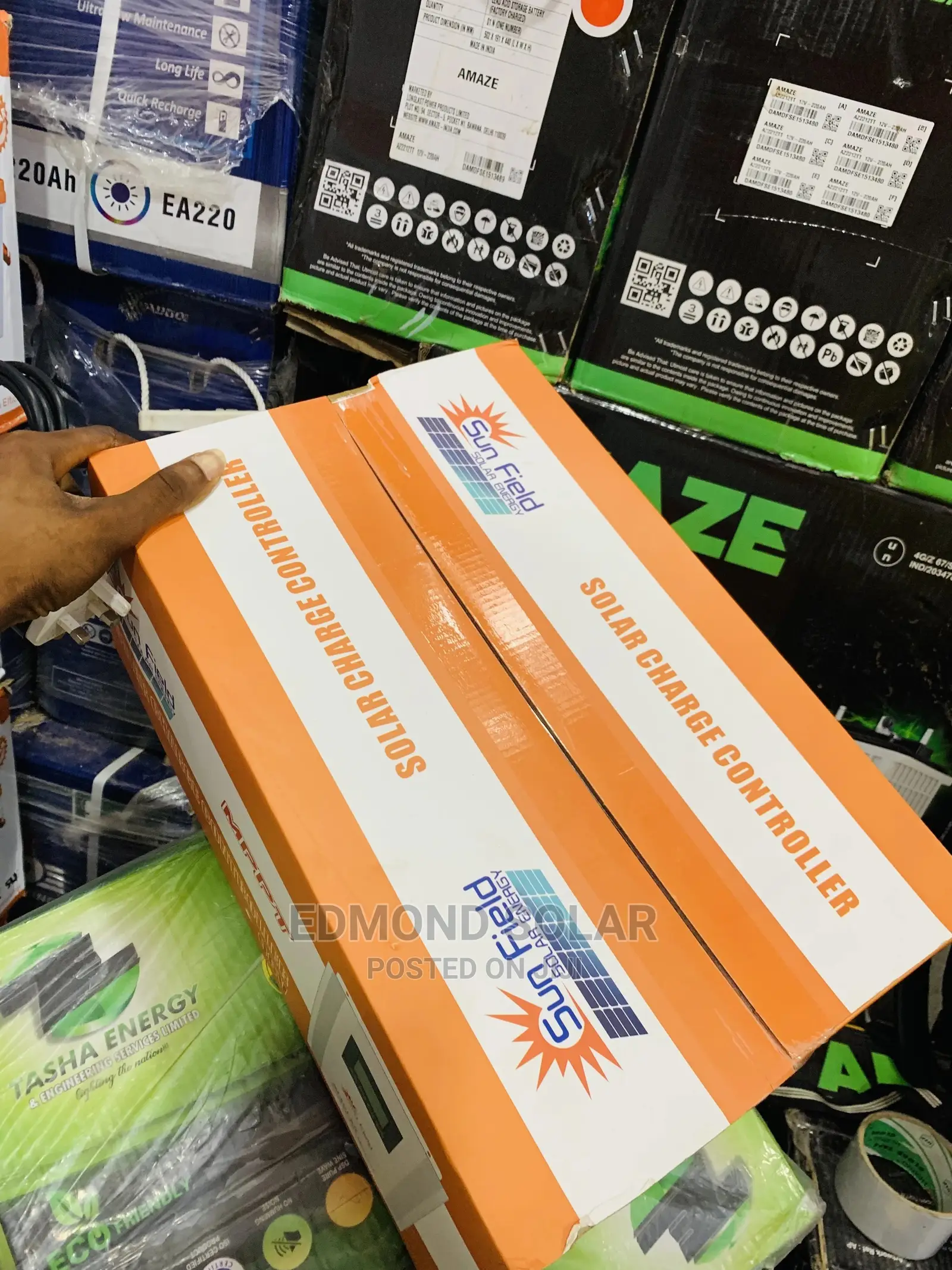 Sun Field Solar Charger Controller 80ah 96