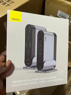 Baseus Working Station 16in1 Typec Hub Four Screen Displays