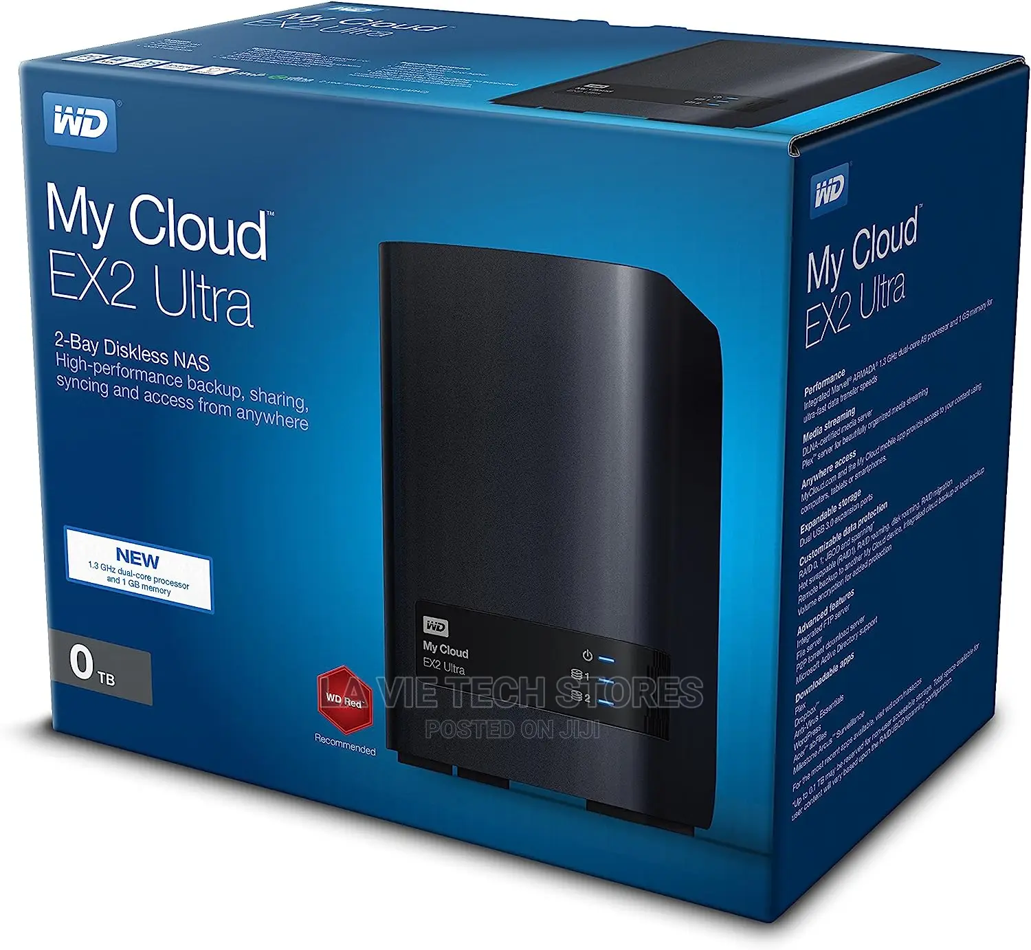 Wd Diskless My Cloud Ex2 Ultra Network Attached Storage