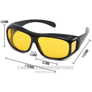 Glare-Free Night Vision Driving Glasses