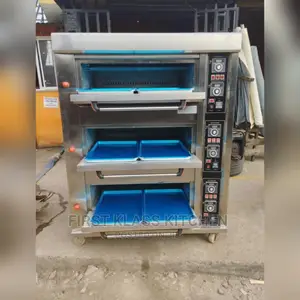 Commercial Deck Oven 6 Trays Gas and Electric