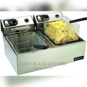 High Quality Electric Fryer Double 6liter by 2