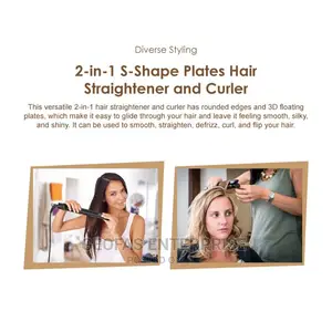Smart Intelligent Heart Control Multistyle Hairstraightener