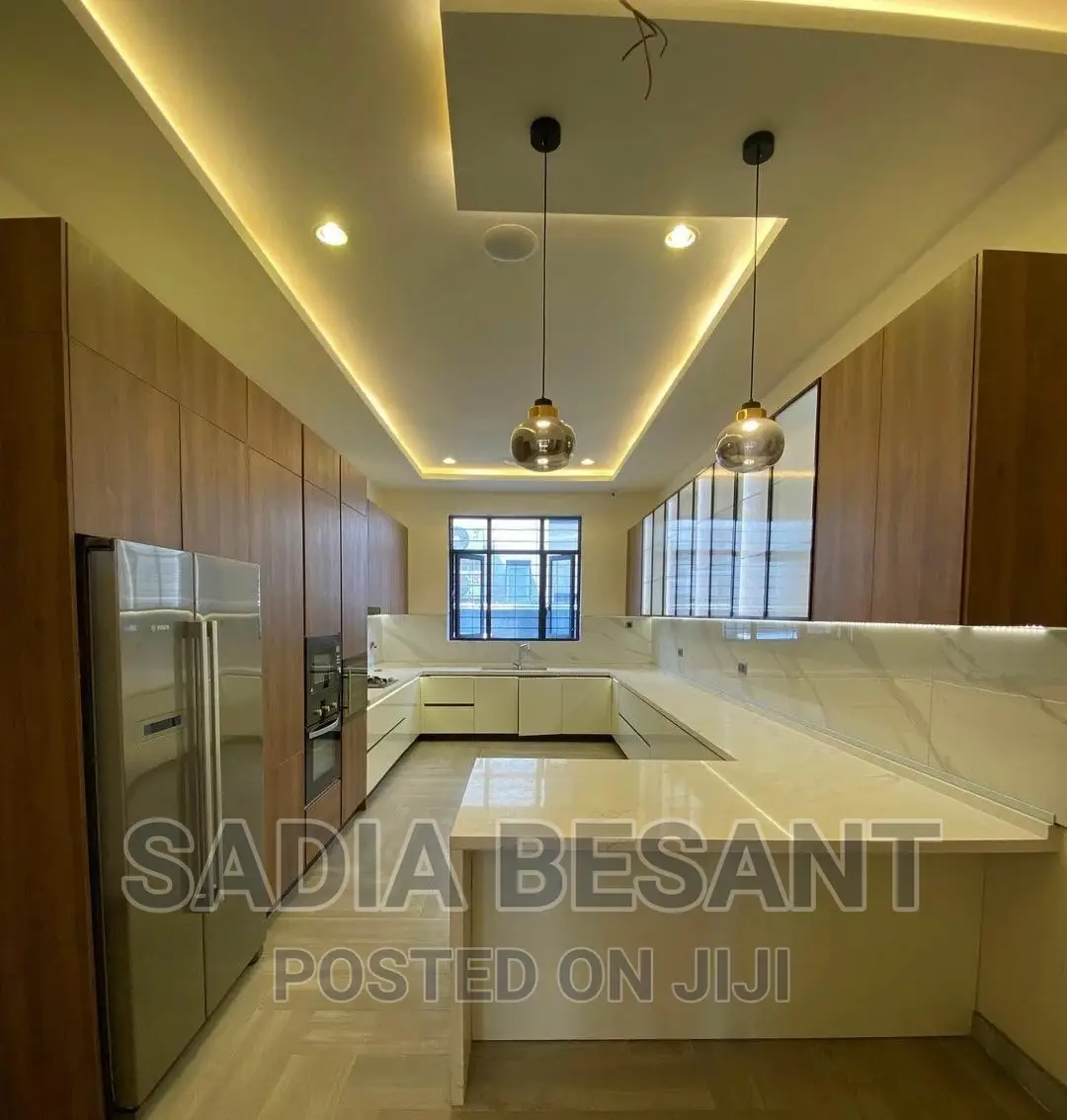 Luxury Kitchen Cabinet Design With Accessories
