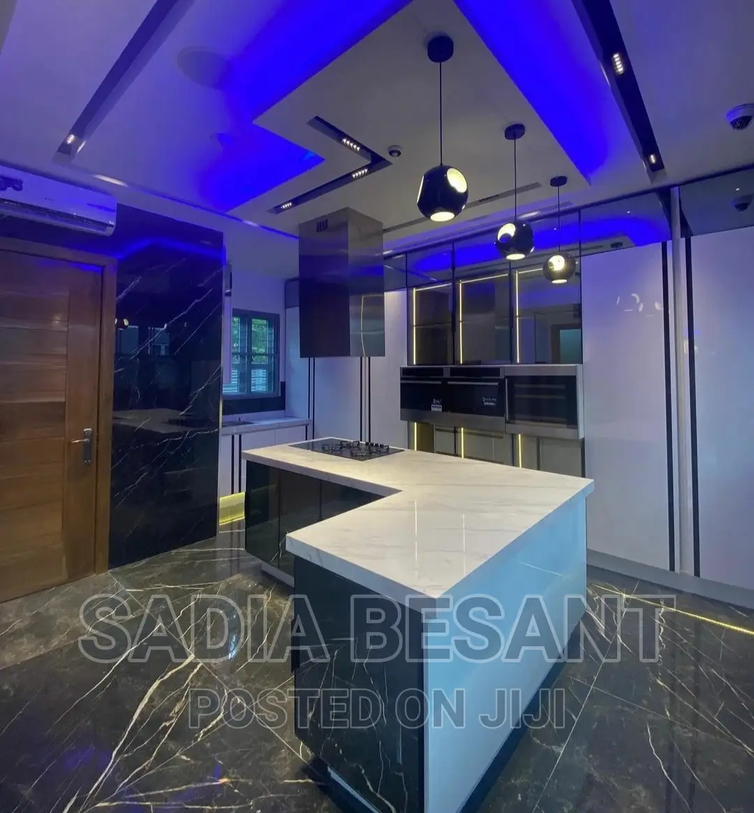 Luxury Kitchen Cabinet Design With Accessories