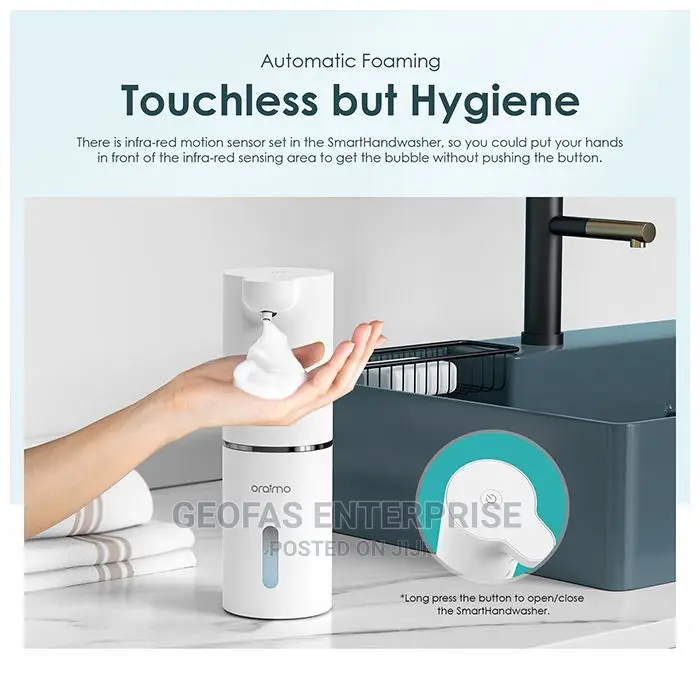Oraimo Smart Handwash Automatic Life Long Soap Dispenser