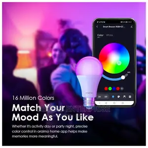Oraimo Smartbulb Multiple 6colour Scene Mode With Appcontrol