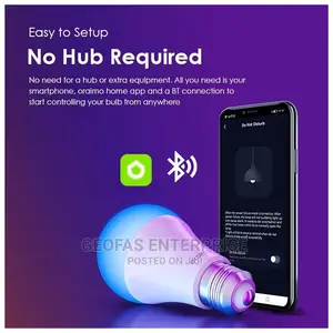 Oraimo Smartbulb Multiple 6colour Scene Mode With Appcontrol
