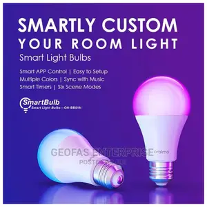 Oraimo Smartbulb Multiple 6colour Scene Mode With Appcontrol