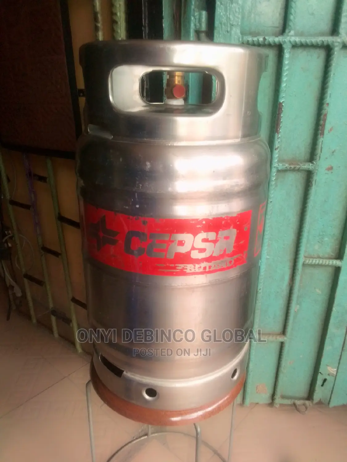 Stainless Gas Cylinder 12.5 Kg