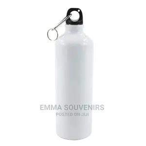 750ML Stainless Steel White Water Bottle