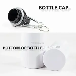 750ML Stainless Steel White Water Bottle