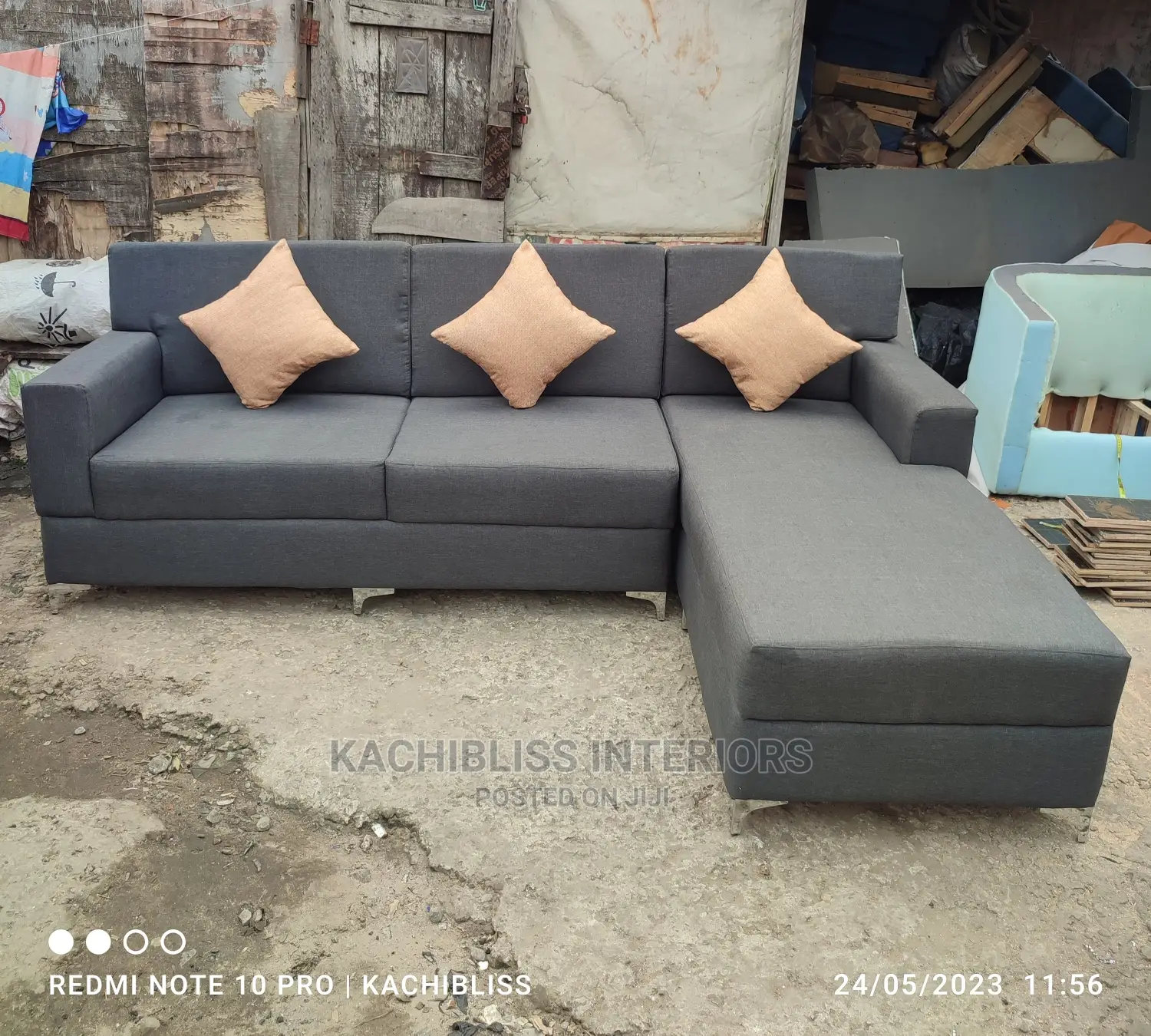 6 Seater L-Shape Chair