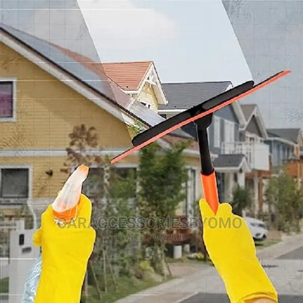 Window Wiper and Window Squeegee 2-in-1
