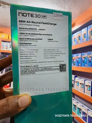 New Infinix Note 30 Pro 256 GB