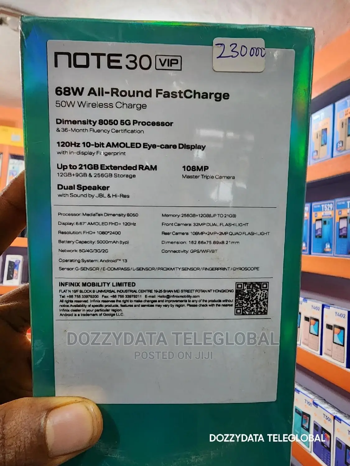 New Infinix Note 30 Pro 256 GB