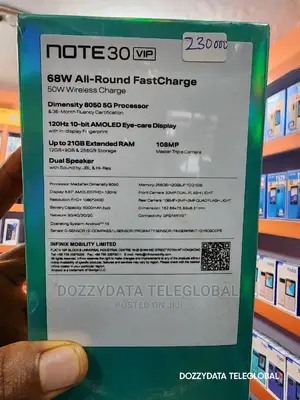 New Infinix Note 30 Pro 256 GB
