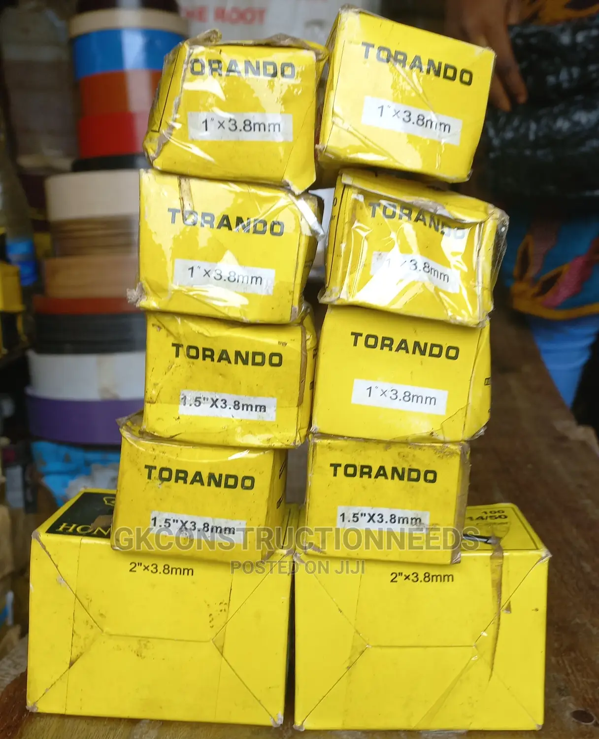 Tornado Nail for Concrete Works