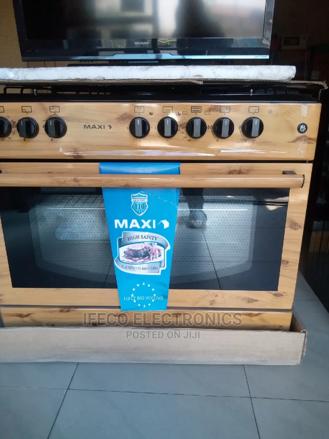 6 Burners Cooker. MAXI