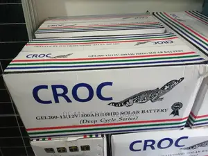 200ah Croc Drycell Solar Battery