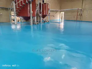 Industrial Epoxy Floor Colour Blue
