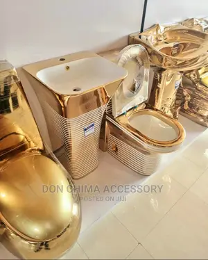 Gold Luxury Toilet