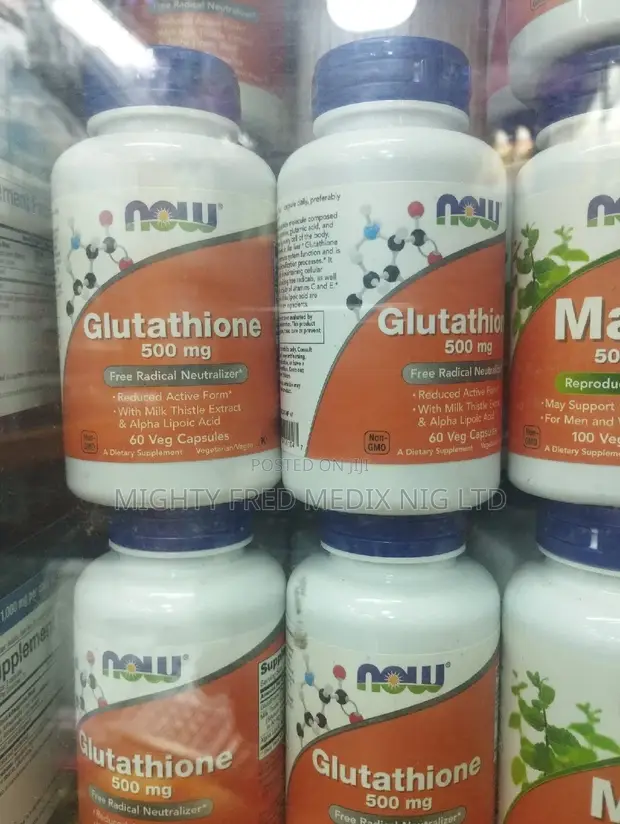 now glutathione 500 mg 60 veg capsules Now Glutathione 500mg 60 Capsules